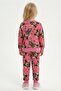 Printed 2 Thread Raised Cotton Girls' Suit - 3