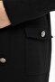 Knitwear Women's Plus Size Angora Soft Thick Winter Black Self-Lining Mother Cardigan - 2