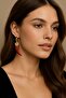Burgundy Ivory Women's Earrings