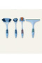 4-Piece Kitchen Bathroom Cleaning Brush Set Sink, Bathtub, Dish, and Glass Wiping Tool Ergonomic - 3