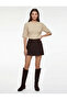 Crew Neck Half Sleeve Knitwear Oversized Sweater
