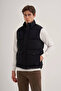 Shadow Slim Fit Fiber Filled Crinkle Fabric Vest - 2