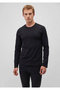 Men's Long Sleeve T-Shirt Black M062477-27062 - 2
