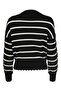 Women's Onlibi Balloon Sleeve Crew Neck Knitted Sweater 15279935 Ecru - 4