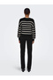 Women's Onlibi Balloon Sleeve Crew Neck Knitted Sweater 15279935 Ecru - 2