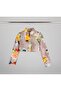 Girl's Floral Patterned Crop Jacket - 6