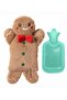 Cookie Man Hot Water Bag – Cute, Soft Case-Christmas Gift - 4