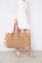 Launsina Hand Knitted Paper String Tassel Detailed Shoulder & Hand Bag |   Strength | Lined |   Daily & Beach Bag | - 5