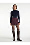 X Melis Ağazat - Long Sleeve Mock Neck Knitwear Sweater