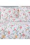 Seersucker 100% Cotton Single Duvet Cover Set Olivia - 5