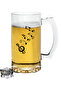 Music Printed Beer Glass - Beer Glass