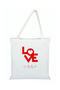Love Printed Cloth Bag - Love Written Bag