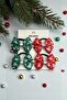New Year Themed 4-Piece Ribbon Buckle Set - Elastic