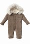 Executed Fur Knitwear Jumpsuit 7045 - 5