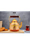 1.6 Liter Hand Embroidered Nostalgic Single Pewter Forged Copper Teapot, Teapot, Kettle - 6