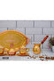 2-Person Embroidered Copper Cup Set, Set (Tray Turkish Delight Bowl, 2 Cups, 2-Person Coffee Pot) - 5
