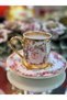 Esterhomedecor Set of Porcelain Coffee Cups for 6 People - 4
