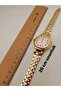Pate Stylish Design Gold Steel Band (White Dial) Classic Women's Wristwatch- Tt0137 - 5