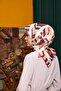 مجموعة مراكش وشاح ناعم أحمر بني 1197-01 - 2