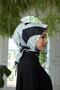 Summer Radiance Collection Soft Scarf Silver Black 1186-07 - 3