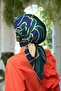 Summer Radiance Collection Soft Scarf Petrol Blue 1188-06 - 4