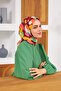 وشاح ناعم من Nature Pearl باللون الأحمر الداكن 1143-06 - 2
