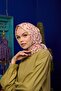 مارakesch Collection وشاح ناعم كتان أحمر 1193-28 - 2