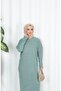 Basket Knitted Sweater Dress - 3