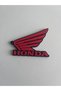 Honda Logo Keychain – Red Black Premium Model