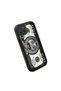 Realme C21Y/C25Y Compatible Black Silicone Fun Patterned Shock Absorbing Phone Case - 3