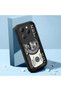 Infinix Hot 40/40 Pro Compatible Black Silicone Fun Patterned Shock Absorbing Phone Case - 2