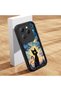 Infinix Hot 40/40 Pro Compatible Black Silicone Cat Pattern Shock Absorbing Phone Case - 2