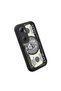 Infinix Hot 20 Compatible Black Silicone Fun Patterned Shock Absorbing Phone Case - 3