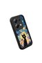 Xiaomi Poco M6 Pro 4g Compatible Black Silicone Cat Pattern Shock Absorbing Phone Case - 3
