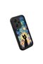 Xiaomi Redmi Note 13 Pro Plus+ 5g Compatible Black Silicone Cat Pattern Shock Absorbing Case - 4