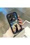 Xiaomi Poco M6 Pro 4g Compatible Black Silicone Cat Pattern Shock Absorbing Phone Case