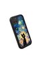 Realme C21Y/C25Y Compatible Black Silicone Cat Pattern Shock Absorbing Phone Case - 3
