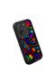 Xiaomi Mi 13T/Mi 13t Pro Compatible Black Silicone Graffiti Pattern Lens Protection Phone Case - 3