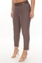 Plus Size Shaping / Sculpting High Waist Belt and Leg Stone Detailed Skinny Leg Women's Trousers - 3
