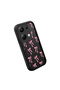 Xiaomi Redmi Note 13 Pro 4g Compatible Black Silicone Bow Pattern Shock Absorbing Phone Case - 4