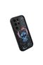 Samsung Galaxy S23 Ultra Compatible Black Silicone Stitch Pattern Shock Absorbing Phone Case - 3