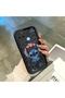 Realme C21Y/C25Y Compatible Black Silicone Stitch Patterned Shock Absorbing Phone Case