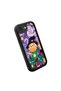 iPhone 16E Compatible Black Silicone Van Gogh Starry Night Pattern Anti-Slip Phone Case - 3