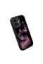 Black Silicone Cute Butterfly Pattern Lens Protection Phone Case Compatible with iPhone 16 - 3