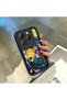 Infinix Hot 40/40 Pro Compatible Black Silicone Van Gogh Starry Night Patterned Anti-Slip Phone Case