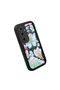 Samsung Galaxy A35 Compatible Black Silicone Zambaq and Butterfly Patterned Elegan Styles Phone Case - 3
