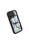 Xiaomi Poco C55 Compatible Black Silicone Zambaq and Butterfly Patterned Elegan Styles Phone Case - 3