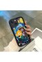 iPhone 15 Compatible Black Silicone Van Gogh Starry Night Pattern Anti-Slip Phone Case