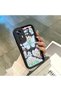 Xiaomi Mi 12t Compatible Black Silicone Lily and Butterfly Pattern Elegan Styles Phone Case