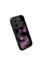 Redmi Note 14 Compatible Black Silicone Cute Butterfly Pattern Lens Protection Phone Case - 4